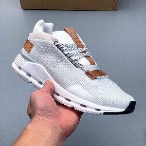 On Running Couldnova Women Shoes White Pearl